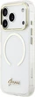 Etui Guess IML Script Metal MagSafe do Apple iPhone 17 Pro Max Transparent (GUHMP17X5HTCSMST) - obraz 2