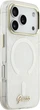 Etui Guess IML Shell Script Metal MagSafe do Apple iPhone 17 Pro Max White (GUHMP17X5HTPMCSH) - obraz 4