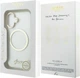 Etui Guess IML Script Metal MagSafe do Apple iPhone 17 Transparent (GUHMP17S5HTCSMST) - obraz 8
