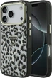 Чохол Guess Leopard Glitter MagSafe для Apple iPhone 17 Pro Black (GUHMP17LHLEGTGLK) - зображення 1