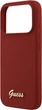 Etui Guess Silicone Script Metal Logo MagSafe do Apple iPhone 17 Pro Magenta (GUHMP17LSMBSLM) - obraz 6