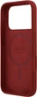 Etui Guess Silicone Script Metal Logo MagSafe do Apple iPhone 17 Pro Magenta (GUHMP17LSMBSLM) - obraz 7