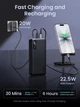 УМБ UGREEN PB312 20000mAh 22.5W 2xUSB/1xUSB-C QC/PD3.0 Fast Charging Black (25683) - изображение 3