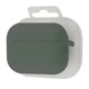 Чехол Silicone Case с микрофиброю для Airpods Pro 2 Pine green - изображение 2
