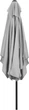 Parasol ogrodowy Springos GU0038 Szara - obraz 4