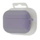 Чехол Silicone Case с микрофиброю для Airpods Pro 2 Lavender grey - изображение 2