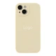 Чохол Silicone Case Full Size with Frame для iPhone 15 11.Antique White - изображение 1