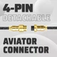 Кабель ATTACK SHARK C01PRO COILED CABLE, Black/ЧОРНИЙ (C01PROB) - зображення 5