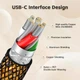 Кабель ATTACK SHARK C01PRO COILED CABLE, Gold/ЗОЛОТИСТИЙ (C01PROG) - зображення 6
