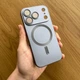 Чохол для Apple iPhone 17 Pro перламутровий, MagSafe, матовий титановий, посилений захист камери - зображення 1