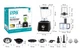 Кухонний комбайн 10 в 1 WINNINGSTAR ST-5583 600W 1.8L Black - зображення 2