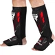 Захист Для Ніг RDX IMMAF Approved Neoprene Shin Instep Guards Чорно-Червоний M (SGN-IMF-1R-M) - изображение 2