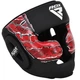 Боксерський Шолом RDX F17 New Aura Head Guard Чорно-Червоний L (HGR-F17BR-L) - изображение 2