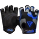 Рукавички Для Залу RDX F6 Fitness Gym Gloves Чорно-Синій XL (WGS-F6U-XL) - зображення 4