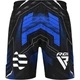 Компресійні Шорти RDX IMMAF Approved MMA Fight & Training Shorts RDX Чорно-Синій S (MSS-IMF-1U) - зображення 3