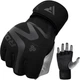 Рукавички Для MMA RDX T15 Noir Inner Gloves Чорний XL (GGN-T15MB-XL) - изображение 1