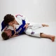 Кімоно RDX S2 BJJ Gi White RDX Синій А0 (BJJ-S3U-A0) - изображение 4