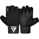 Рукавички Для Залу RDX Workout Gym Gloves W3 Чорний M (WGS-W3B-M) - зображення 3