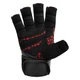 Рукавички Для Залу RDX L7 Weight Lifting Leather Gym Gloves Чорний L (WGL-L7R-L) - зображення 4