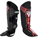 Захист Для Ніг RDX F17 New Aura Shin Instep Чорно-Червоний XL (SGR-F17BR-XL) - изображение 3