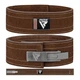 Пояс Для Важкої Атлетики RDX 4 INCH IPL / USPA & World Powerlifting Congress APPROVED Powerlifting Leather Gym Belt Коричневий XL (WBL-4LN-XL+) - зображення 1