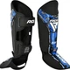 Захист Для Ніг RDX F17 New Aura Shin Instep Чорно-Синій XL (SGR-F17BU-XL) - изображение 2