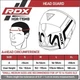 Боксерський Шолом RDX T15 Noir Cheek Protector Head Guard Чорний S (HGR-T15MB-S) - изображение 7