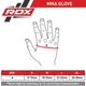 Рукавички Для MMA RDX IMMAF Approved Shooter Grappling Gloves Чорно-Червоний 2XL (GSR-IMF-1R-2XL) - изображение 6