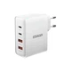 Зарядное устройство Essager, 100W, GaN, QC 4.0, 2xType-С, 2xUSB, White - изображение 1
