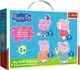 Puzzle Trefl Baby Classic Peppa Pig: Mała świnka wśród przyjaciół 4 elementy 36137 (5900511361377) - obraz 1