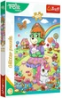 Пазл Trefl Glitter Родина Трефликів: Блискучі Трефлики 100 елементів 14833 (5900511148336) - зображення 1