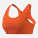 Спортивний топ для фітнесу жіночий Adidas Powerimpact Hiit Medium-Support Training Bra KD0207 S (C-D) Pure Orange (4068822121941) - зображення 3