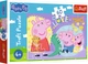 Пазл Trefl Peppa Pig: Щаслива свинка 60 елементів 17414 (5900511174144) - зображення 1