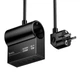 Удлинитель сетевой HOCO AC34, 1.5M, Win 2 position (PD70W, 3C1A) desktop socket, black - изображение 3