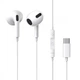 Навушники Baseus Encok CZ19, Type-C, Wired Earphones, 1.1m, White, A00182201213-00 - зображення 1