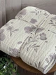 Плед двухсторонний муслиновый евро L&M Home Textiles 20296 200х220 см серый - изображение 1
