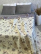 Плед двухсторонний муслиновый евро L&M Home Textiles 20296 200х220 см серый - изображение 4