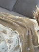 Плед двухсторонний муслиновый евро L&M Home Textiles 20295 200х220 см бежевый - изображение 2