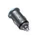 Адаптер автомобільний ACEFAST PD dual port metal car charger B15 |1Type-C/1USB, PD/QC, 65W/3A| Grey - зображення 7