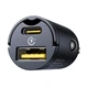 Автомобільний зарядний пристрій Baseus Tiny Star Mini Car Charger (U+C) 30W Black C00035001121-02 - зображення 3