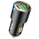 Автомобільний зарядний пристрій HOCO NZ6 QC3.0 PD 45W Black - зображення 1