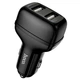 Автомобільний зарядний пристрій Hoco Z36 Leader Micro USB Cable 2USB 2.4A Black - изображение 2