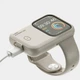 Портативний ЗП Charging Soft Case for Apple Watch 40/41mm 1200 mAh Сірий - зображення 2