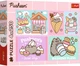 Набір пазлів Trefl Pusheen: Знайомство з Pusheen 4 x 250 елементів 13371 (5900511133714) - зображення 1