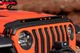Дефлектор капота мухобойка Jeep Wrangler JL LED клеючий матовий 18-23 черный AVS Джип Вранглер WT0040101 - изображение 1