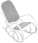 Крісло-гойдалка Halmar Max Bis Plus Біле (5905248112001) - зображення 7
