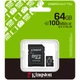 Карта памяти Kingston 64GB microSDXC class 10 UHS-I V10 A1 Canvas Select Plus (SDCS3/64GB) - изображение 3