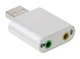 Звукова карта USB AUX jack, 2*TRS (Mic + Ear) Virtual 7.1 Channel, chip CZH-H077 - изображение 2