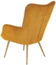 Крісло для відпочинку Halmar Amaro Гірчичне (5905248130357) - зображення 2