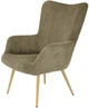 Крісло для відпочинку Halmar Amaro Оливкове (5905248130364) - зображення 3